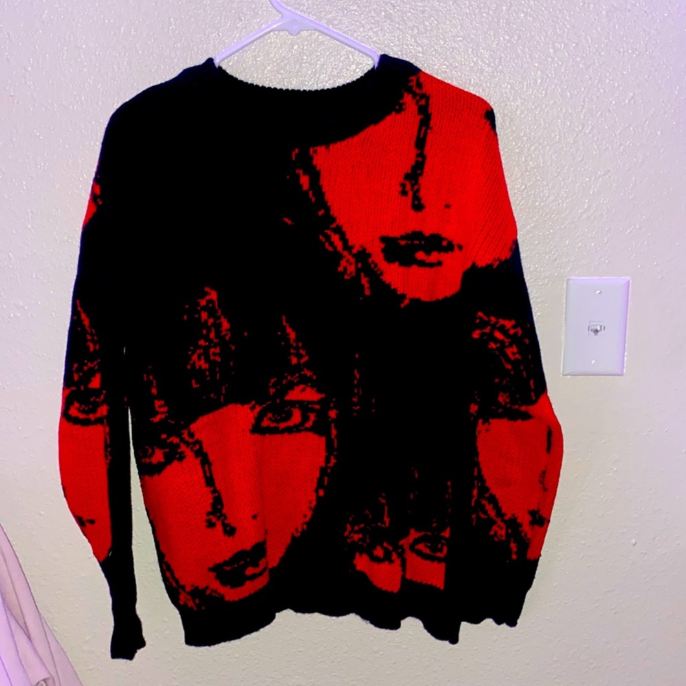 Girl Face Sweater